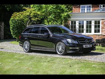 Mercedes Benz+C 63 AMG Estate